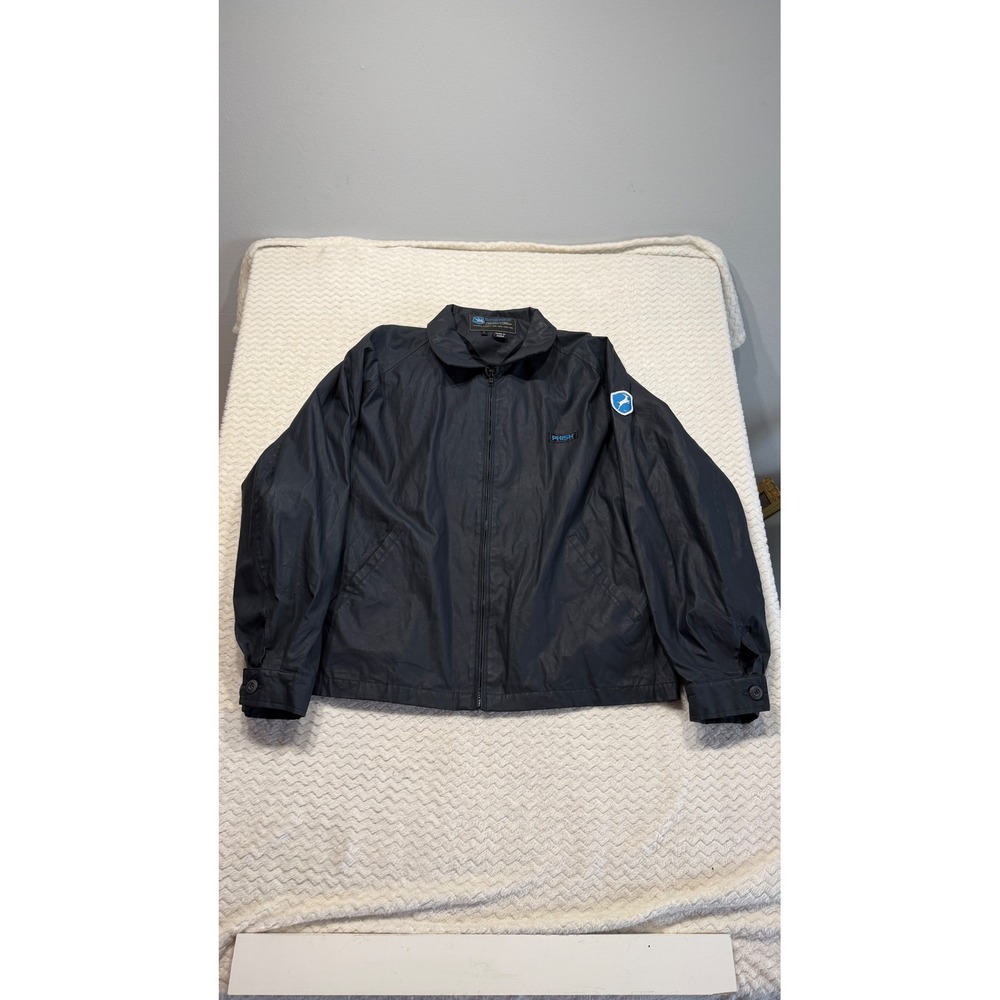 Vintage Spiewak Golden Fleece Phish Band Tour Jacket Navy Blue XL Full Zip